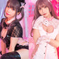 コスプレ ナース ねこ シュガーウィップ エナメルキャットナース レディース フリーサイズ ブラック/ホワイト【クリアストーン】♡