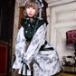 《えなこちゃん着用》コスプレ ハロウィン ゾンビ キョンシー ネオゾンビ ゴシックキョンシー レディース グレー【クリアストーン】♡