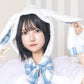 ※今期完売※[New]《JamsCollection着用》コスプレ うさぎ クリスマス リリパレ スノーラビット レディース フリーサイズ ピンク/ブルー【クリアストーン】♡