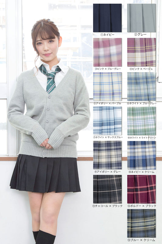 制服 なんちゃって制服 コスプレ スカート TeensEver レディース M/L【クリアストーン】