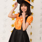 コスプレ ハロウィン 魔女 ウィッチ デコリボンウィッチ レディース フリーサイズ オレンジ/パープル 【クリアストーン】 - clearstone(クリアストーン)公式オンラインストア