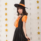 コスプレ ハロウィン 魔女 ウィッチ デコリボンウィッチ レディース フリーサイズ オレンジ/パープル 【クリアストーン】 - clearstone(クリアストーン)公式オンラインストア