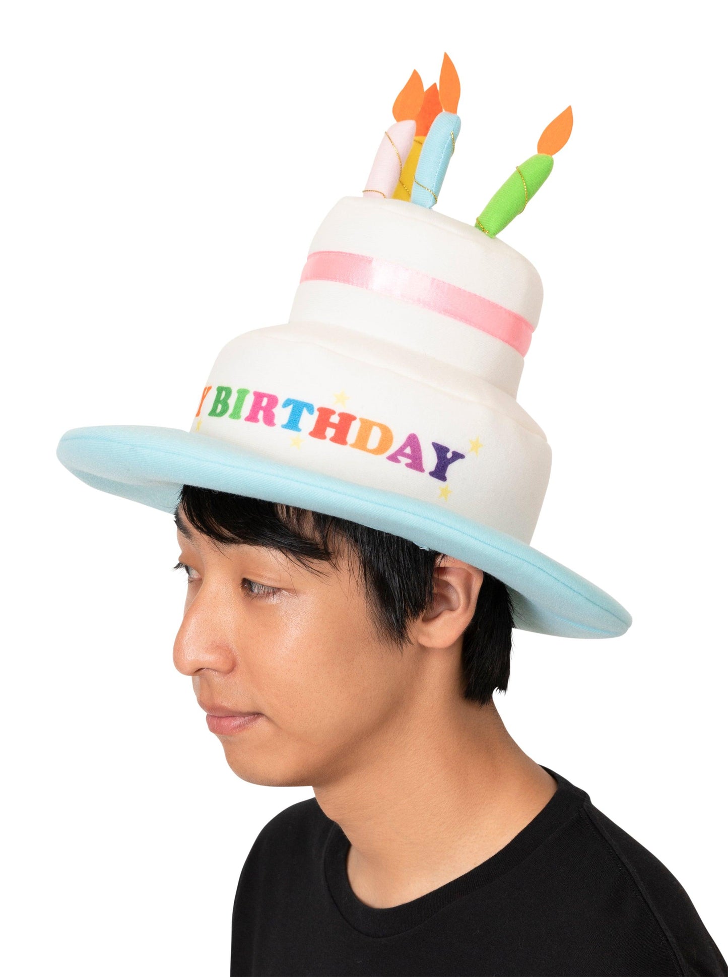 コスプレ小物 ハロウィン かぶりもの 被り物 ケーキ 誕生日 かぶりもん バースデーケーキハット ユニセックス フリーサイズ ホワイト 【クリアストーン】 - clearstone(クリアストーン)公式オンラインストア